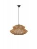 Lampa wisząca pleciona boho rustykalna industrialna nad stół do salonu sypialni ściemnialna Luces Exclusivas